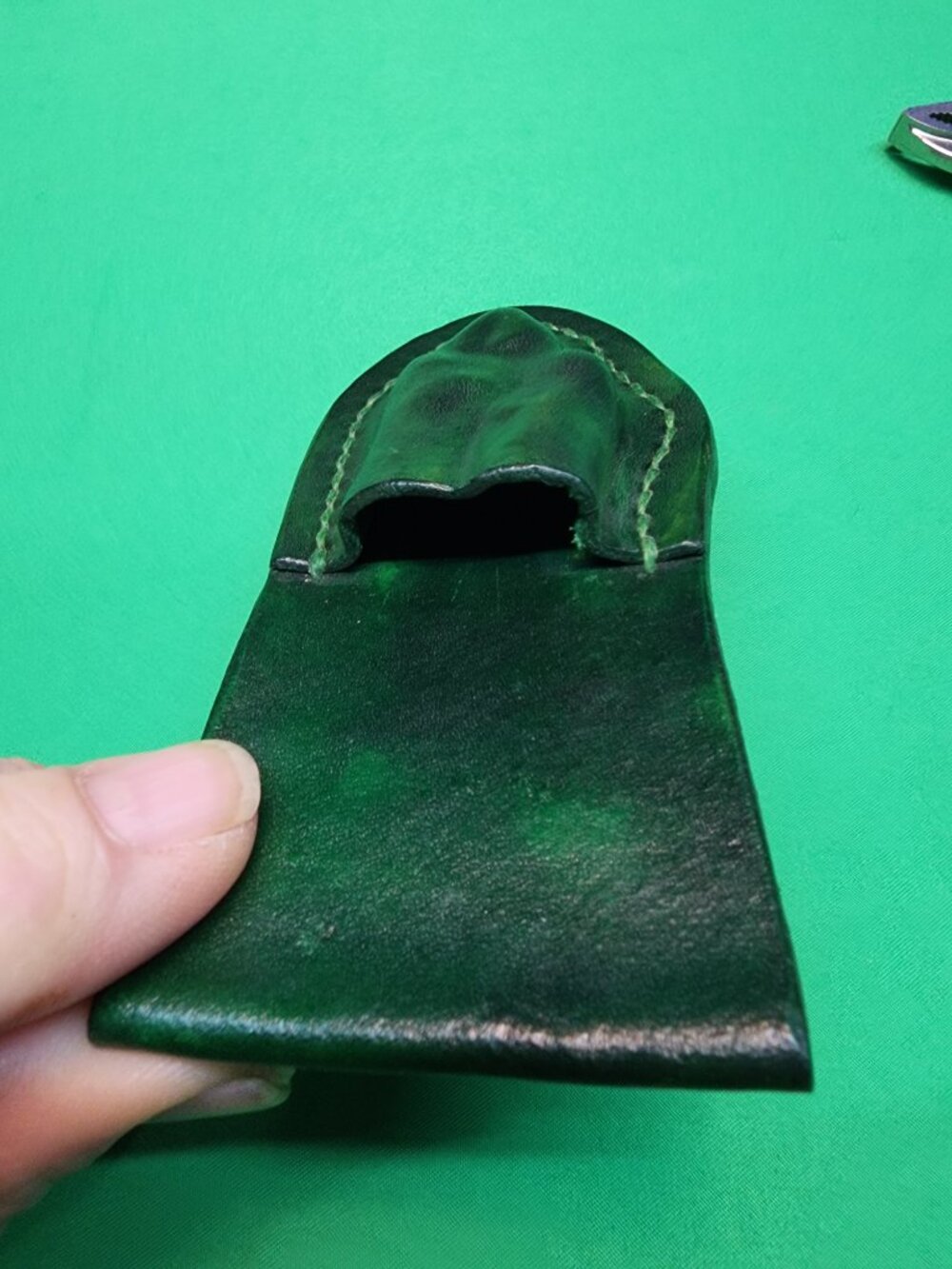 New Homemade Leather Pouch with Mastercraft Mini Vice Grips - Picture 10 of 13
